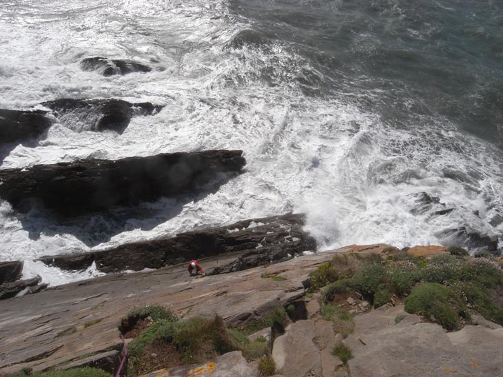 Baggy Point climbing