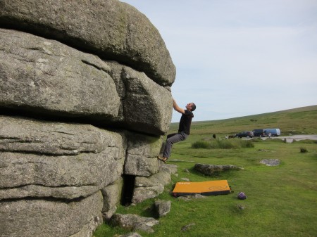 Combestone Tor Bouldering