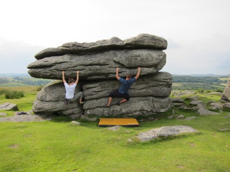 Combestone Tor Bouldering