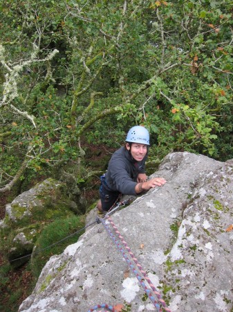 Alastair on Colonels Arete.