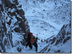 Alaistair and Hugo on Red Gully