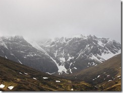 Raeburns and Easy gully are OK, mind the rock fall though.