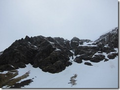 The Wand area, Inner Coire.