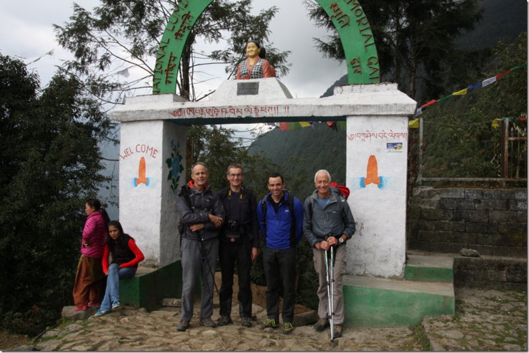 Team Photo at Lukla Team Photo at Lukla