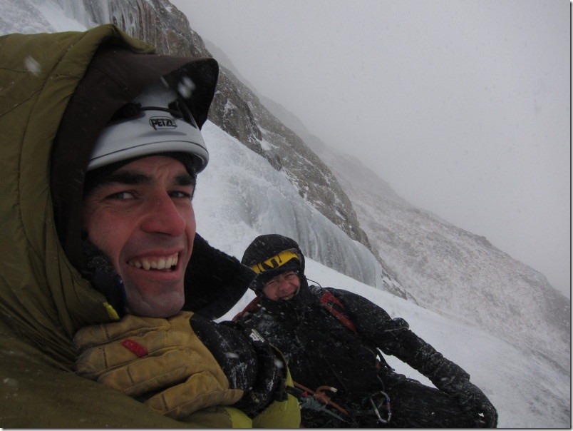 Windy on the Ben today. Windy on the Ben today.