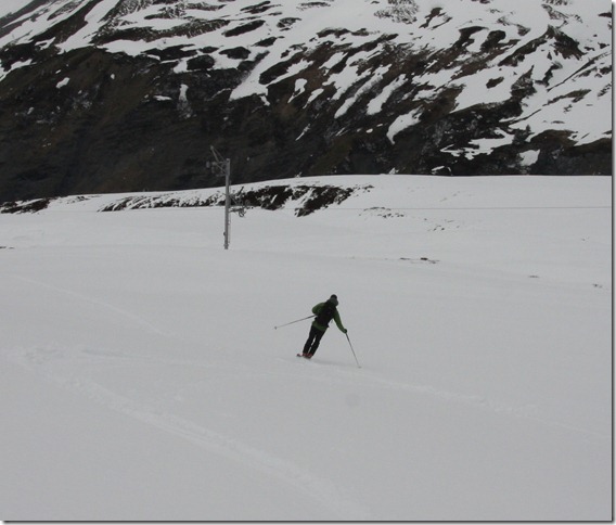 Gamma Guide Trousers seeing some skiing at Le Tour