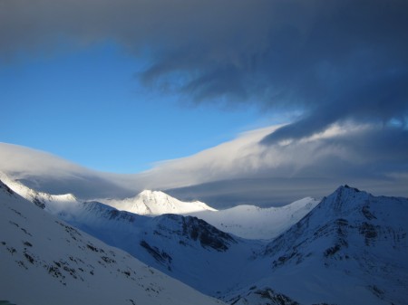 Weather coming in?