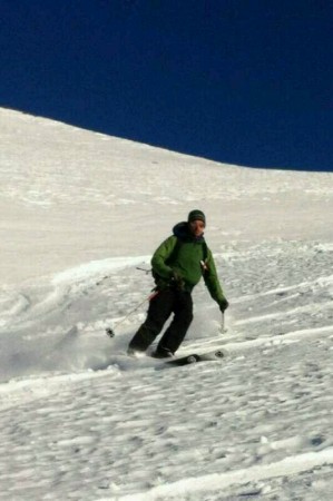 Another day skiing on the concept White Dot skis.