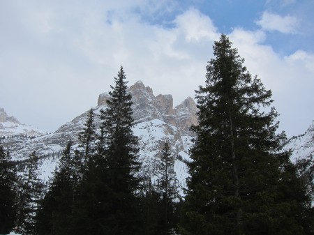 Ski touring in the Dolomites