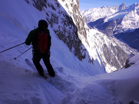 About to start the skiing