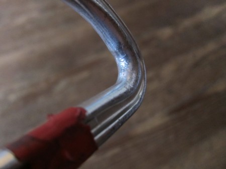 Wear and tear through lobbing off onto bolts/trad gear. Always use the same krab on the gear, so as not to run your rope across any sharpness.