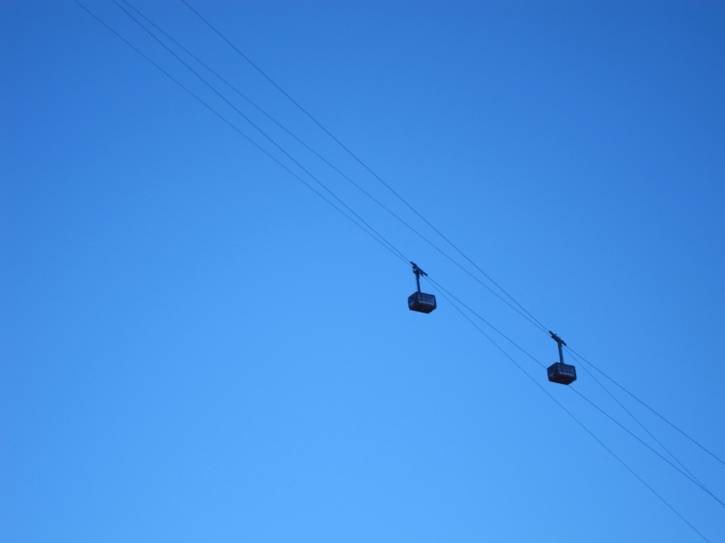 The cable cars are never that far away.