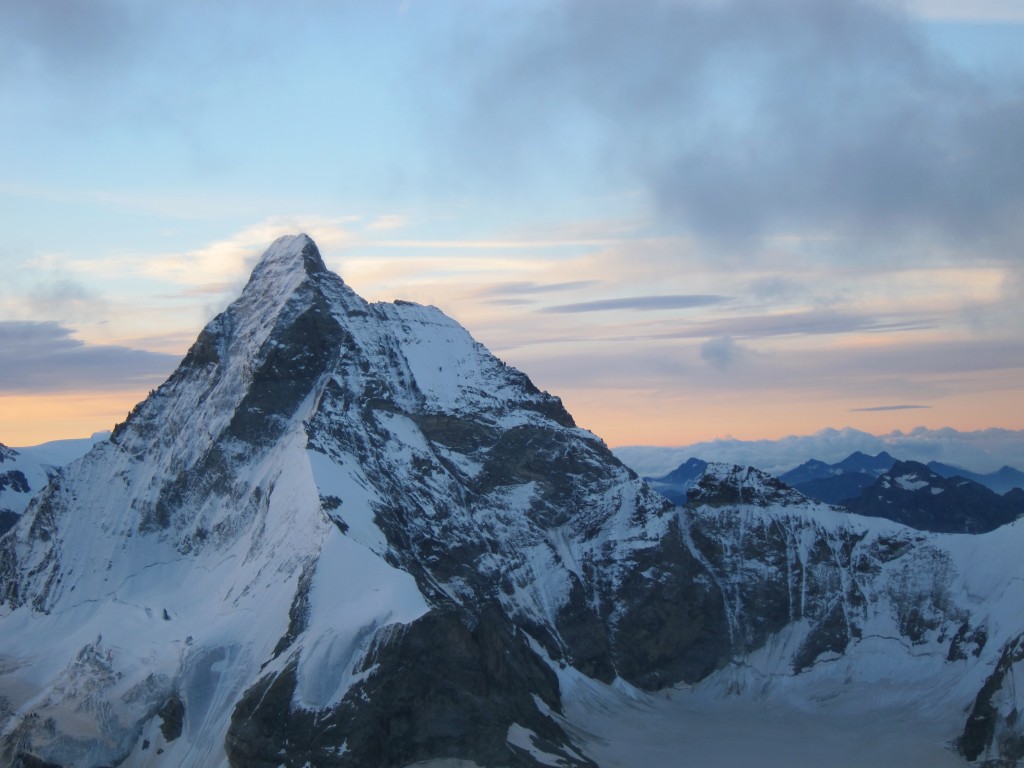 North face of the Matterhorn, taken from Dent Blanche