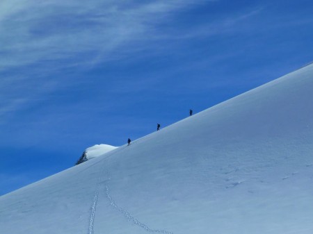 Descending the Peigne