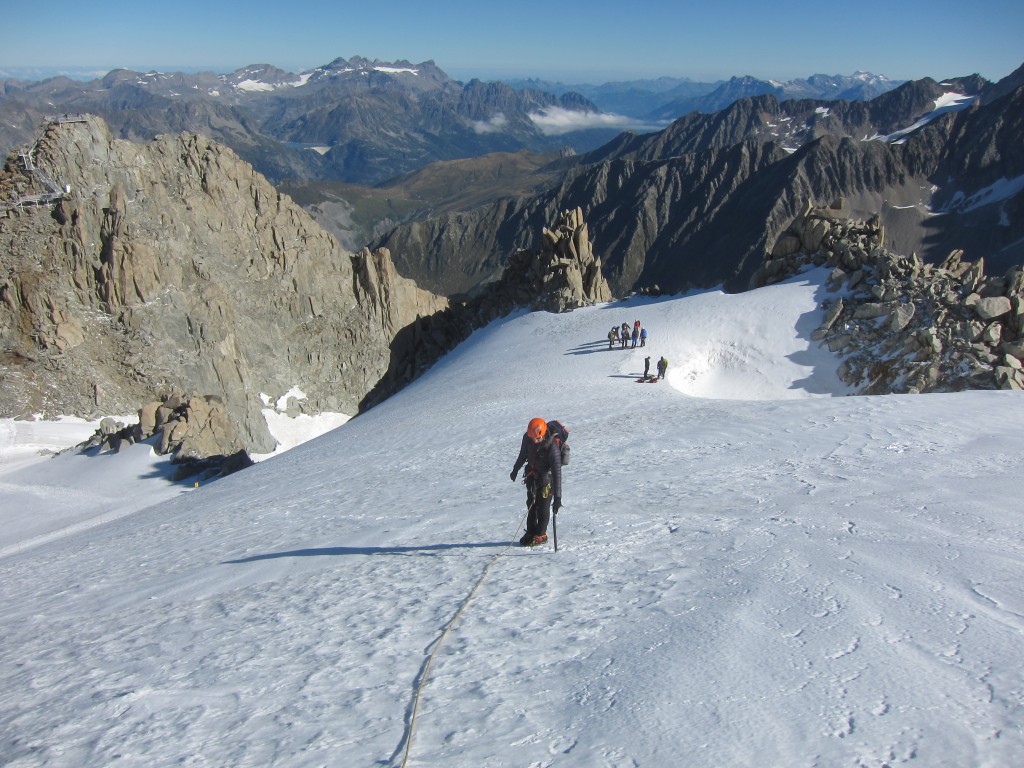 Above the Grand Montet lift