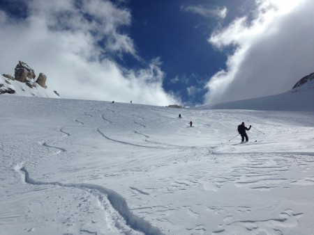 Fresh powder descent