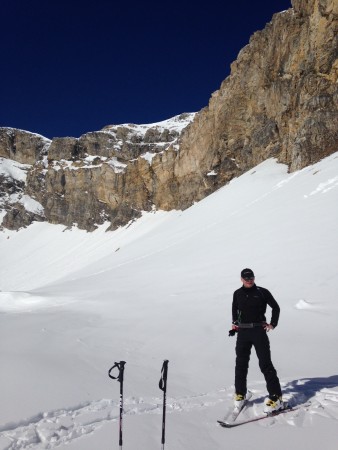 Adam enjoys the view, day 3.