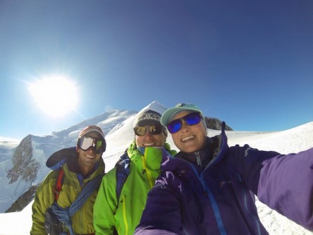 Team selfie - all smiles