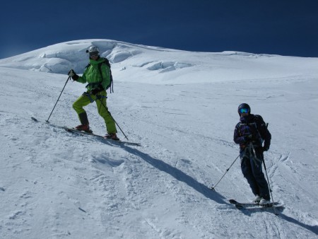 Starting the descent