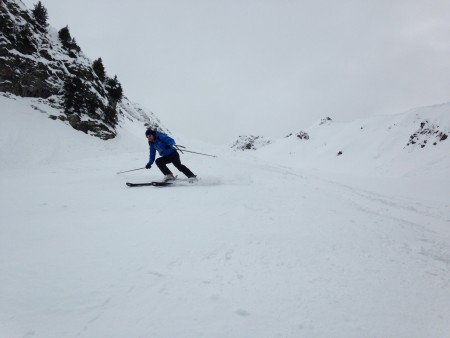 Fresh snow on Aig des Houches