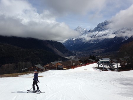 Spring in the valley, and on the pistes