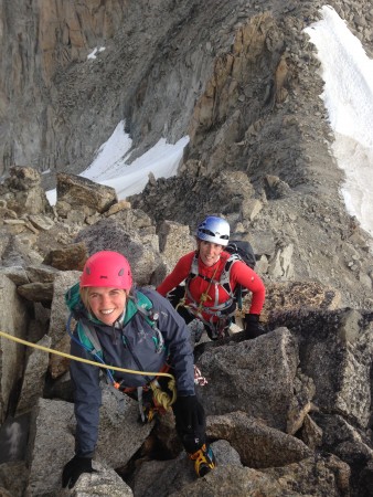 NW ridge of the Tete Blanche