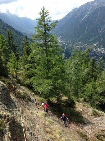 Via Corda - great slab climbing