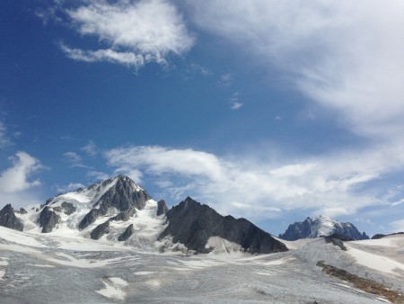 The view from the Albert Premier refuge