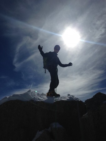 On the summit!