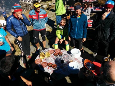 Thankfully, at the finish there was cake