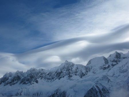 High winds over the high summits