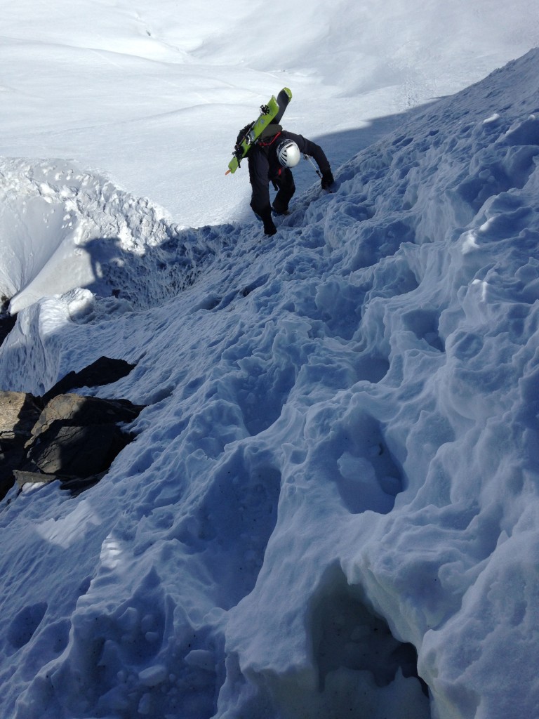 It looked steep, but wasn't too bad