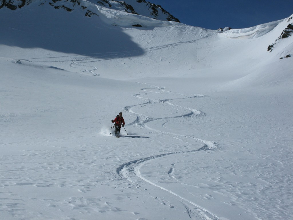Nice to put in some fresh turns