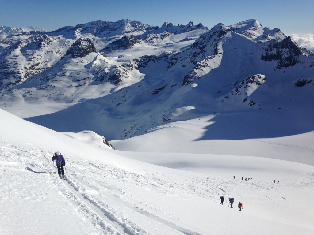 Laura skinning uptowards the Alberon