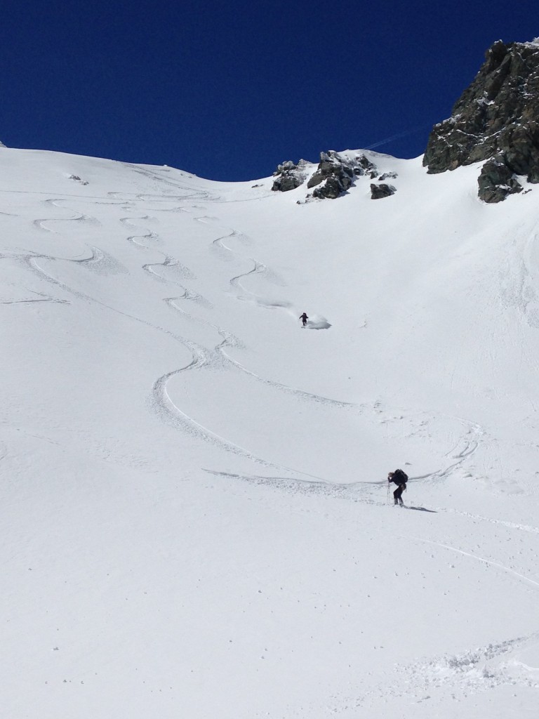 Powder turns