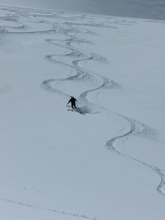 Yet more powder turns in April