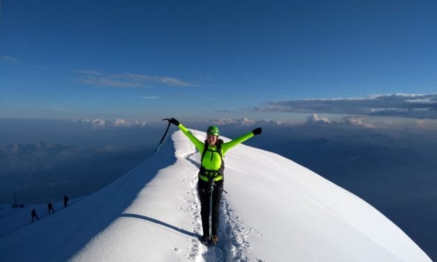 Grand Paradiso and Mont Blanc climbing video