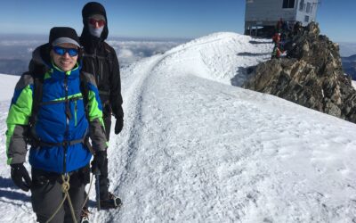 Top weather on Mont Blanc