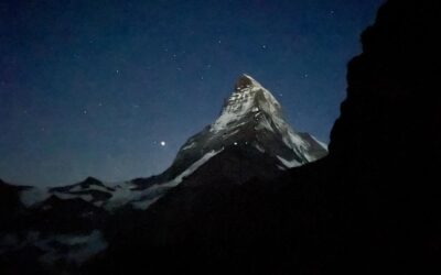 Matterhorn Hornli ridge climb & crampon-gate