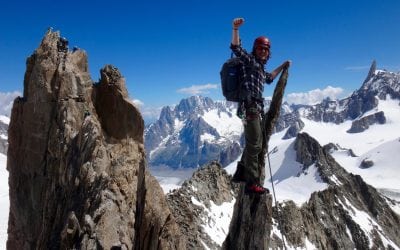 Snowy ridges, hot granite and early starts – Chamonix climbing conditions