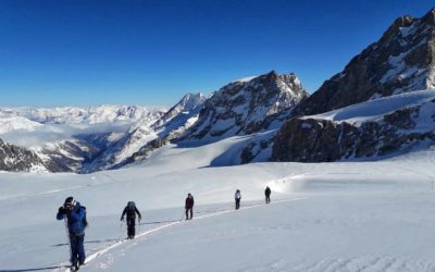 Sunshine and heat on the Haute Route – 2019