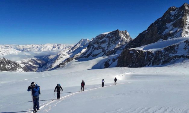 Sunshine and heat on the Haute Route – 2019