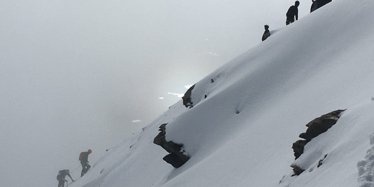 Tip top conditions on the Matterhorn