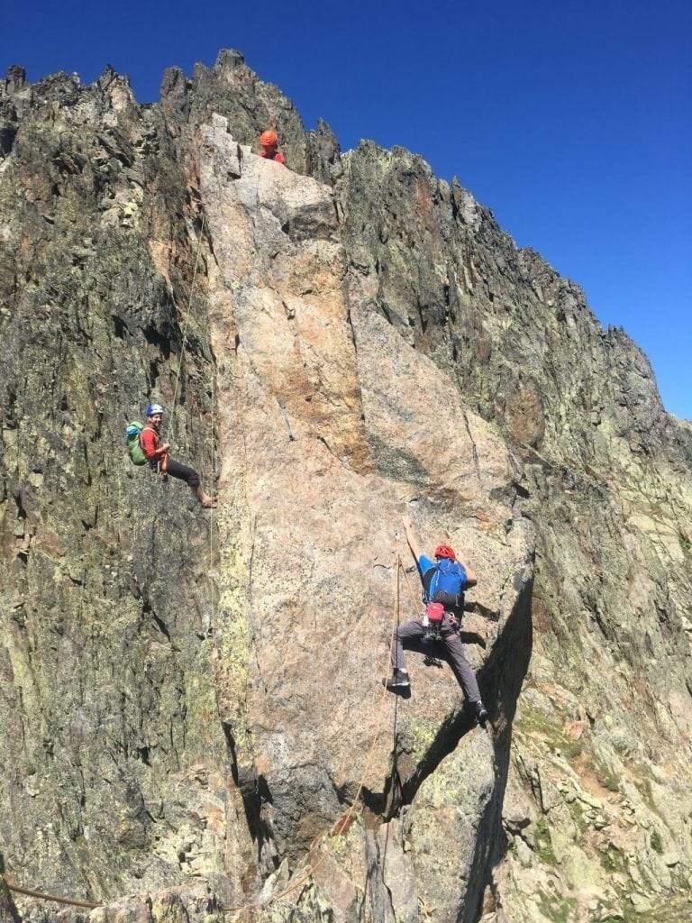 Chamonix Rock Climbing