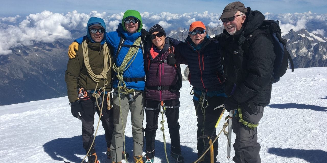 Team Devon conquer Mont Blanc