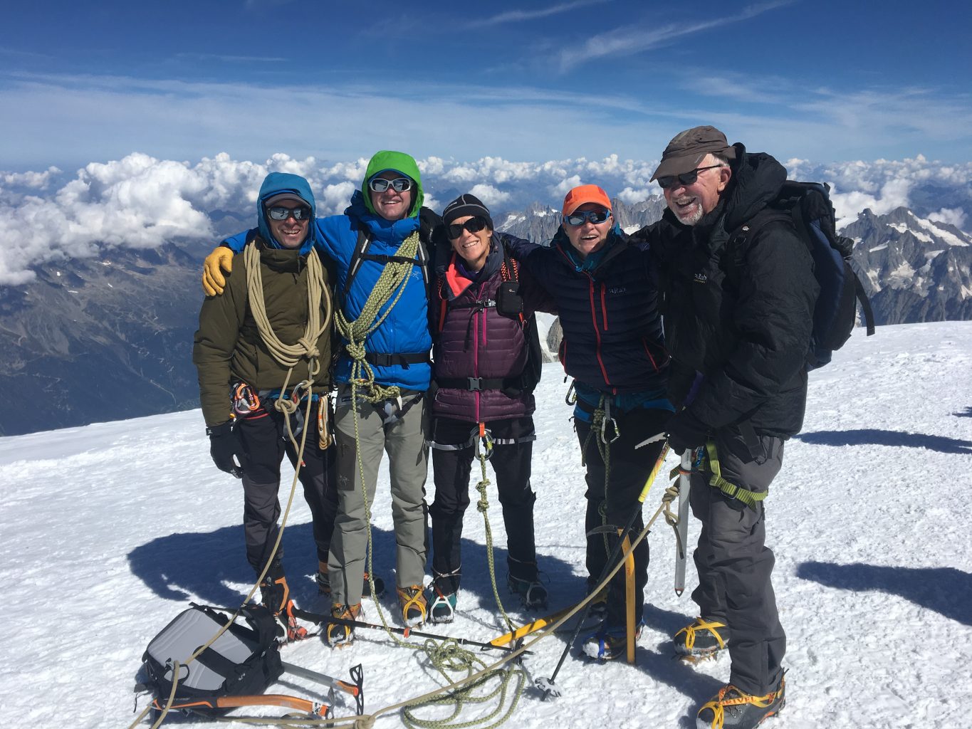 Summit of Mont Blanc