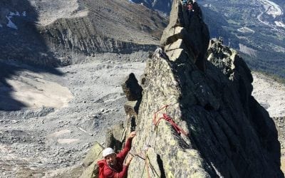 A transition in into autumn climbing – Chamonix