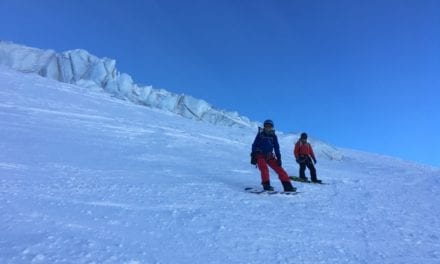 Blue skies and hard snow – Chamonix ski conditions