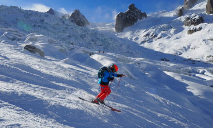 Cold & Sunny on the Vallee Blanche