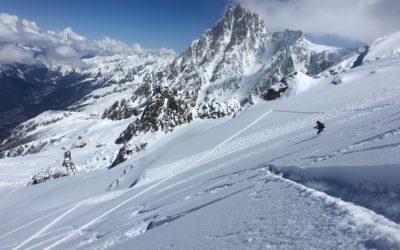 Ski Mont Blanc conditions – April 2019